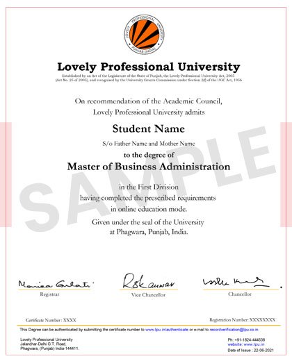 Master of Computer Applications